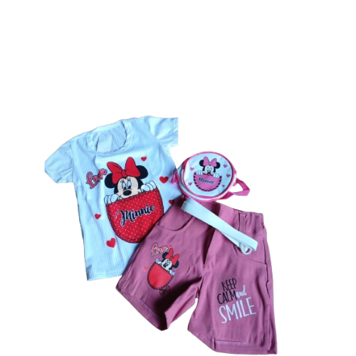 CONJUNTO INFANTIL  FEMININA MINNIE