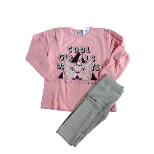 CONJUNTO INFANTIL FEMININO MOLETOM FLANELADO