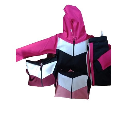 CONJUNTO INFANTIL FEMININO MALHA CREPE