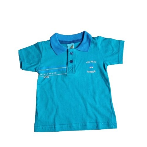 CAMISETA INFANTIL MASCULINO  GOLA POLO