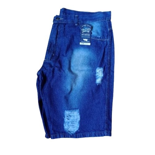 BERMUDA MASCULINA JEANS PLUS SIZE