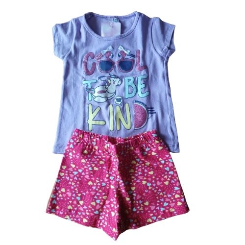 CONJUNTO INFANTIL FEMININO  VERÃO