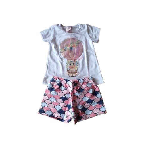 CONJUNTO INFANTIL FEMININA   SEREIA VERÃO