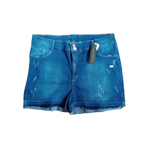 SHORTS FEMININO JEANS PLUS SIZE