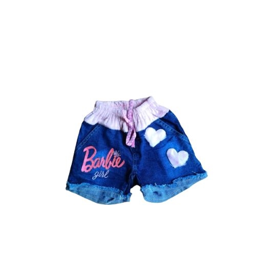 SHORTS FEMENINO INFANTIL BARBIE/ COS PELUCIA