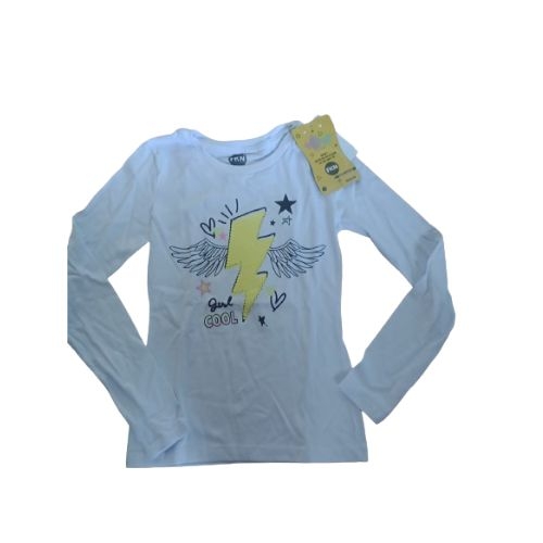 CAMISETA INFANTIL  FEMININA  M/ LONGA