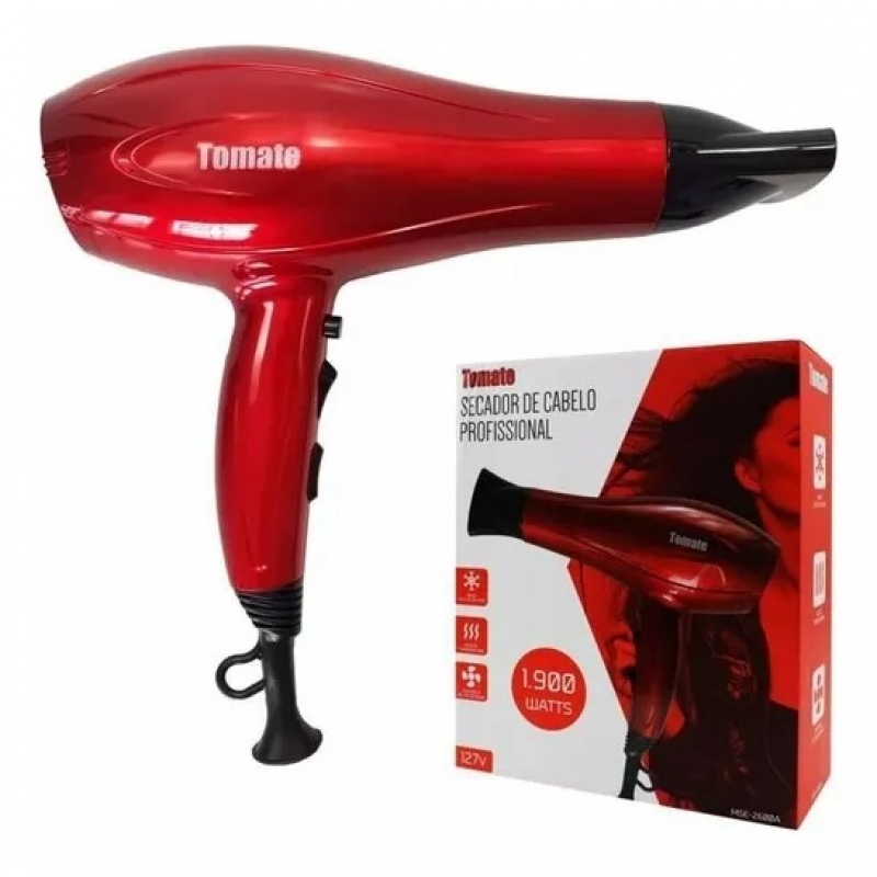 SECADOR DE CABELO TOMATE 1900W