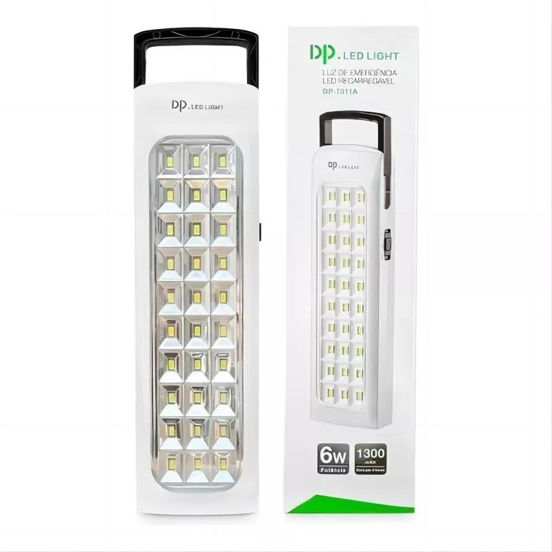 LUZ DE EMERGENCIA LED RECARREGAVEL 6W