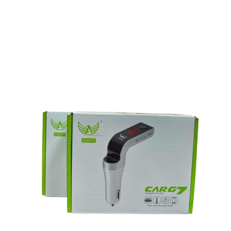 CARREGADOR VEICULAR E BLUETOOTH