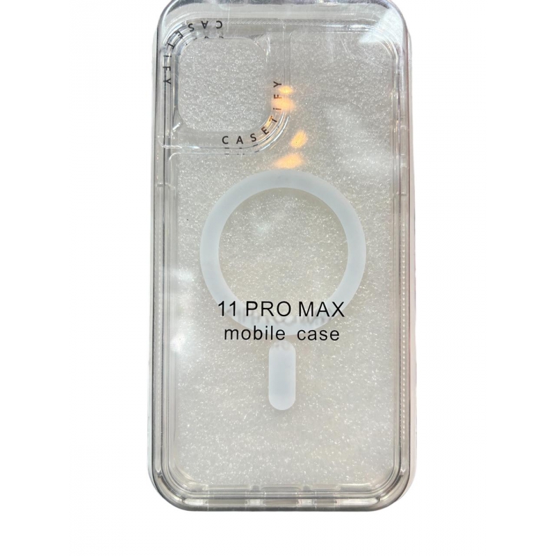 CAPINHA CASE COM MAGSAFE SILICONE IPHONE 11 PRO MAX