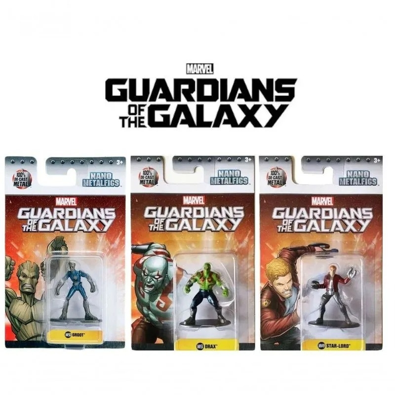 GUARDIOES DA GALAXIA  MARVEL 100% METAL