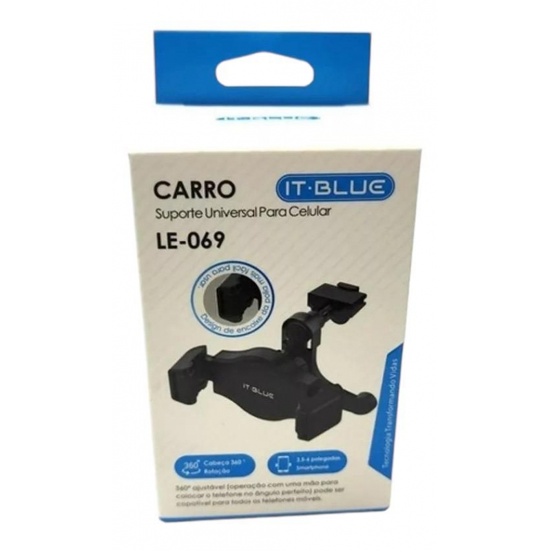 SUPORTE DE CELULAR VEICULAR IT BLUE  LE-069