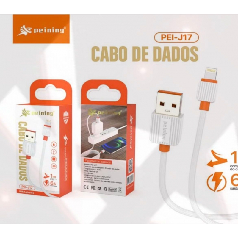 CABO DE DADOS E CARGA PEINING   PARA IOS PEI-J17