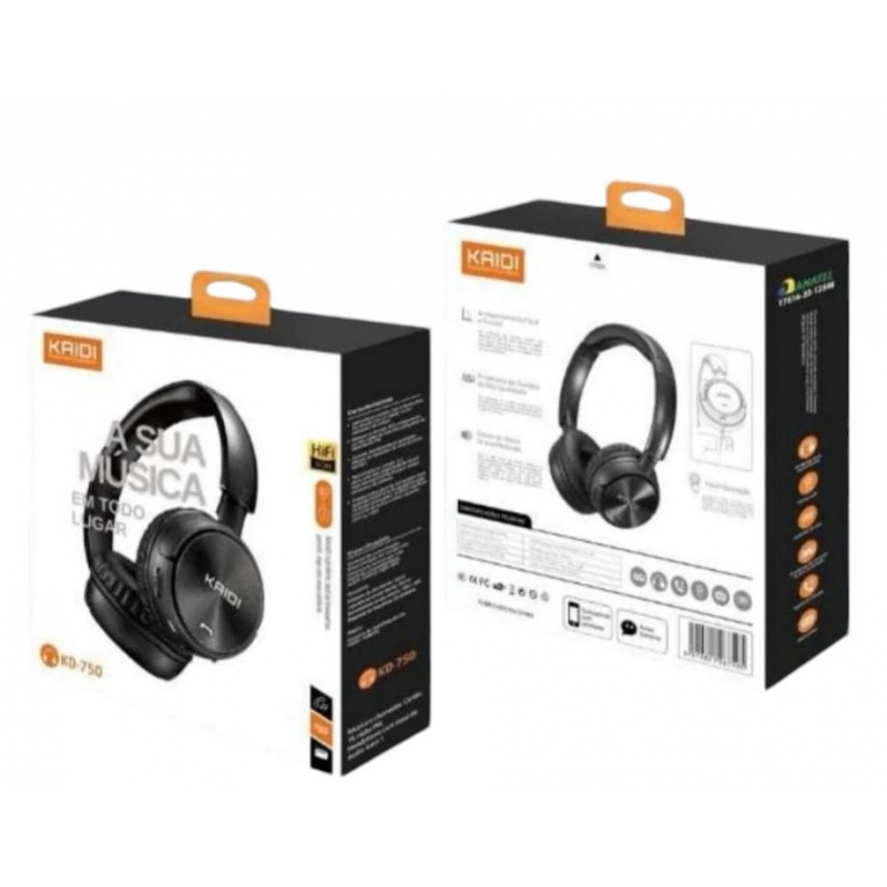 FONE KAIDI BLUETOOTH HEADPHONE KD-750