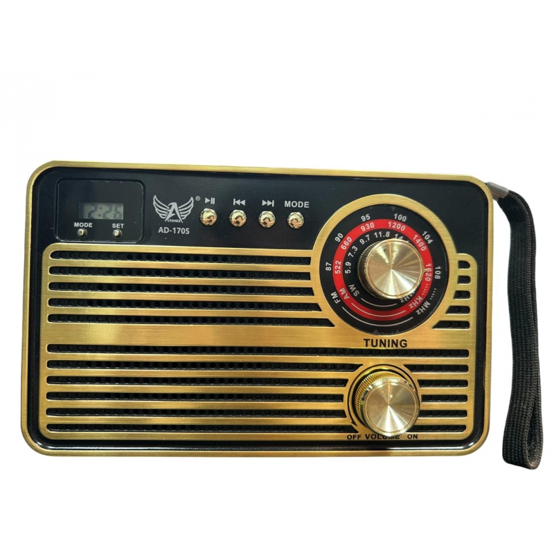 RADIO  AM/FM  BLUETOOTH  LTOMEX   AD-1705