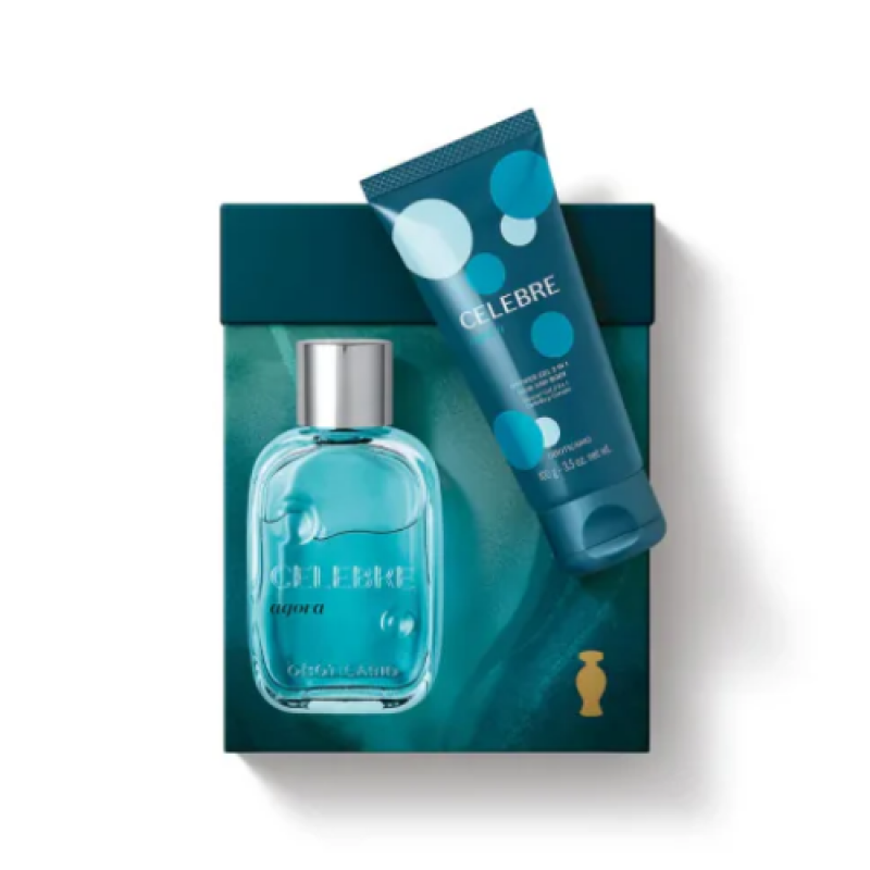 Kit Presente Celebre Agora Colônia+ Shower Gel