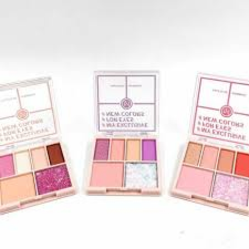 paleta de sombras colorffull 7 unidade