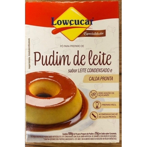 PUDIM LEITE CONDENS 100G C/ CALDA 35G ZERO