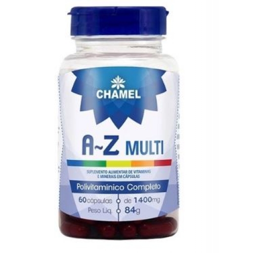 AZ MULTI POLIVITAMINICO 1400MG 60CPS CHAMEL