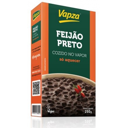 FEIJÃO PRETO SÓ ESQUECER 250G VAPZA