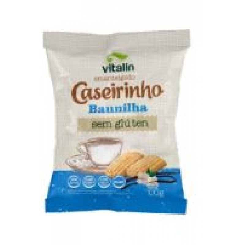 BISCOITO CASEIRINHO AMANTEIGADO BAUNILHA 100 GRAMAS VITALIN