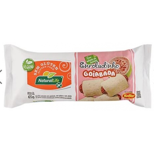 ENROLADINHO DE GOIABA 65G NATURAL LIFE