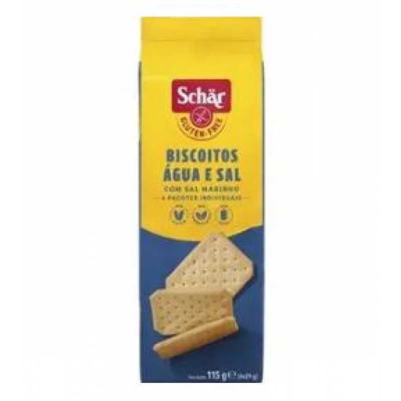 SNACK BISCOITO AGUA E SAL 115 GR. - SCHAR