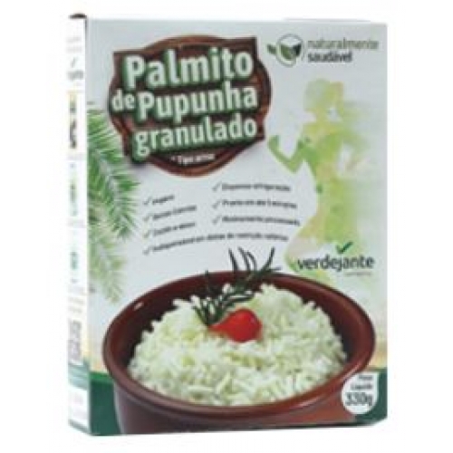 PALMITO DE PUPUNHA GRANULADO TIPO ARROZ - CX C/ 20 X 330 G