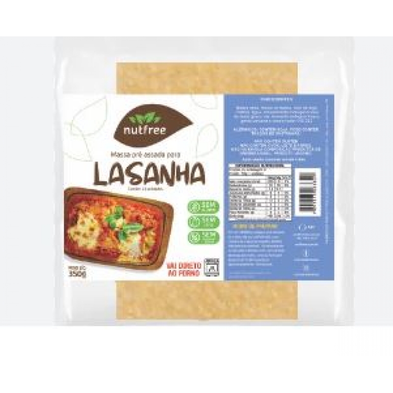 LASANHA VEGANA 350 GRAMA NUTFREE