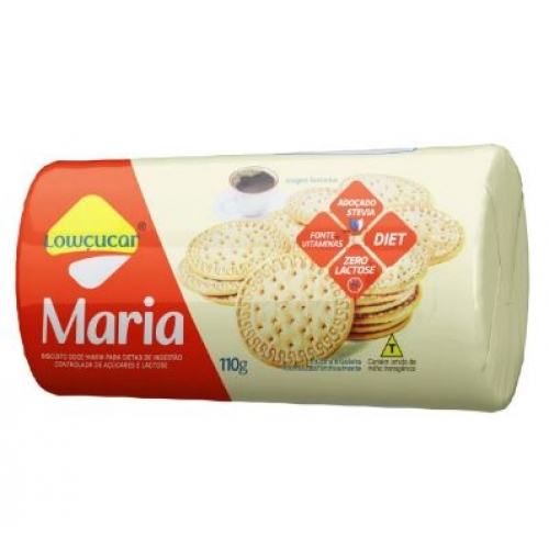 BISCOITO MARIA LOW ZERO ACUCARES 110G