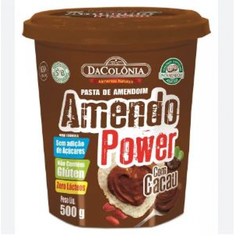 AMENDOPOWER COM CACAU 6 X 500GR.