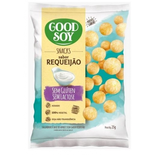 SNACKS REQUEIJÃO GOOD SOY 25G