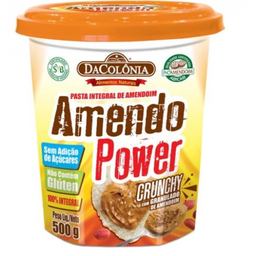 AMENDOPOWER PASTA DE AMENDOIM 6X500GR