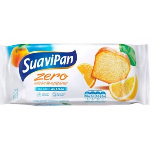 BOLO DE LARANJA ZERO AÇUCAR 250G SUAVIPAN