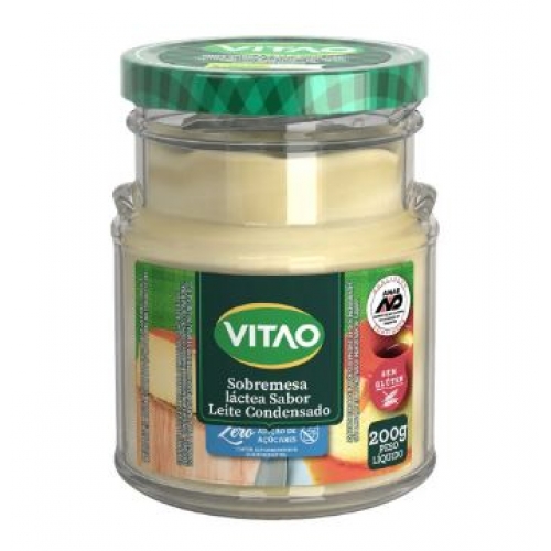 LEITE CONDENSADO ZERO ACUCAR 200G - VITAO 0344