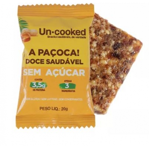 PACOCA SAUDAVEL SEM ACUCAR UNCOOKED 20G DP C/28