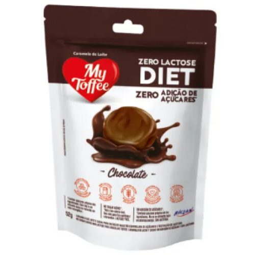 BALA MY TOFFEE CHOCOLATE DIET ZERO LACTOSE 52G RICLAN