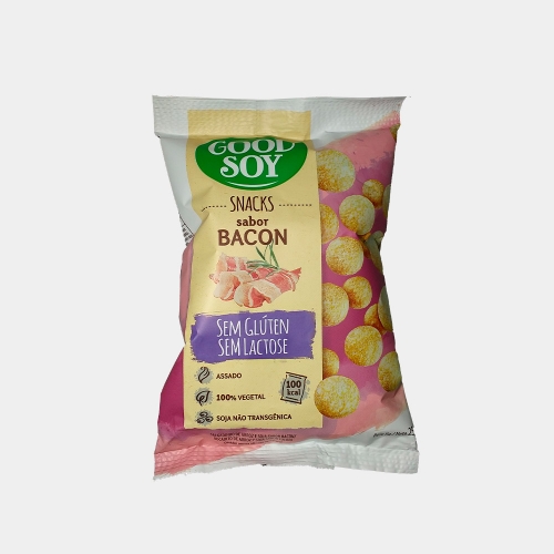 SNACKS BACON GOOD SOY 25G