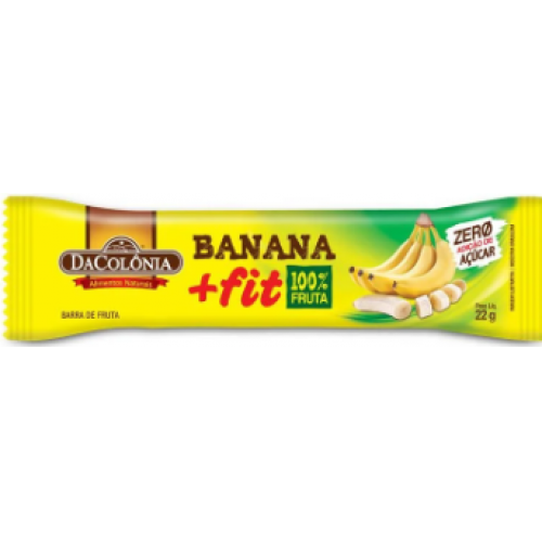 DISPLAY BANANA +FIT PURA FRUTA ZERO 528GR