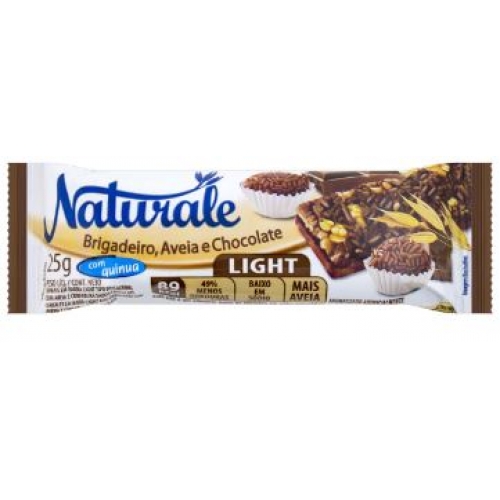 CEREAIS BARRA BRIGADEIRO CHOCOL LIGHT 25GR