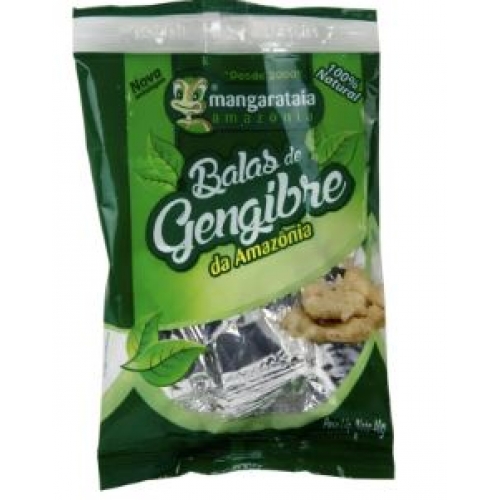 BALAS DE GENGIBRE TRADICIONAL 40G - MANGARATAIA