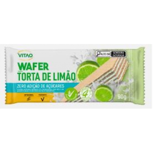 WAFER TORTA DE LIMÃO 90G VITAO