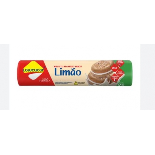 BISCOITO RECHEADO SABOR LIMAO 120G