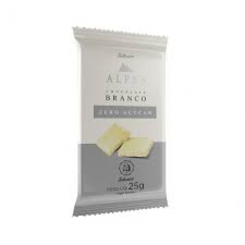 CHOC ALPES ZERO BRANCO 25G