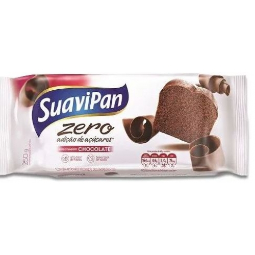 BOLO CHOCOLATE S/AÇUCAR SUAVIPAN 250G