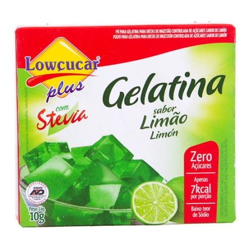 GELATINA SABOR LIMÃO STEVIA 10G