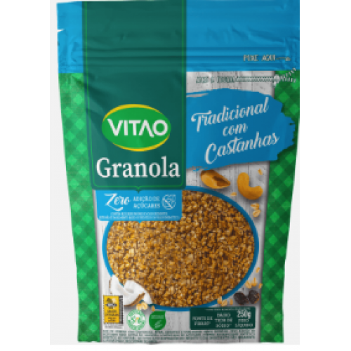 GRANOLA TRADICIONAL ZERO ACUCAR 250G - VITAO 0342