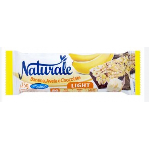 CEREAIS BARRA BANANA CHOCOL LIGHT 25GR NATURALE