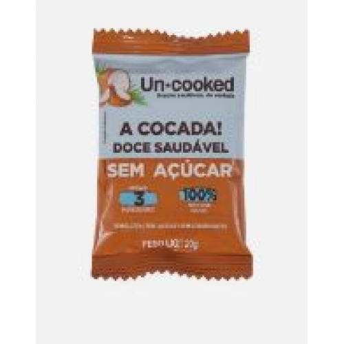 COCADA SAUDAVEL SEM ACUCAR UNCOOKED 20G DP C/28