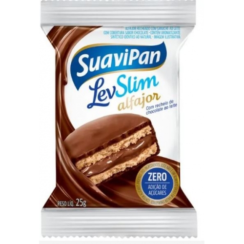 ALFAJOR CHOCOLATE AO LEITE 25G SUAVIPAN